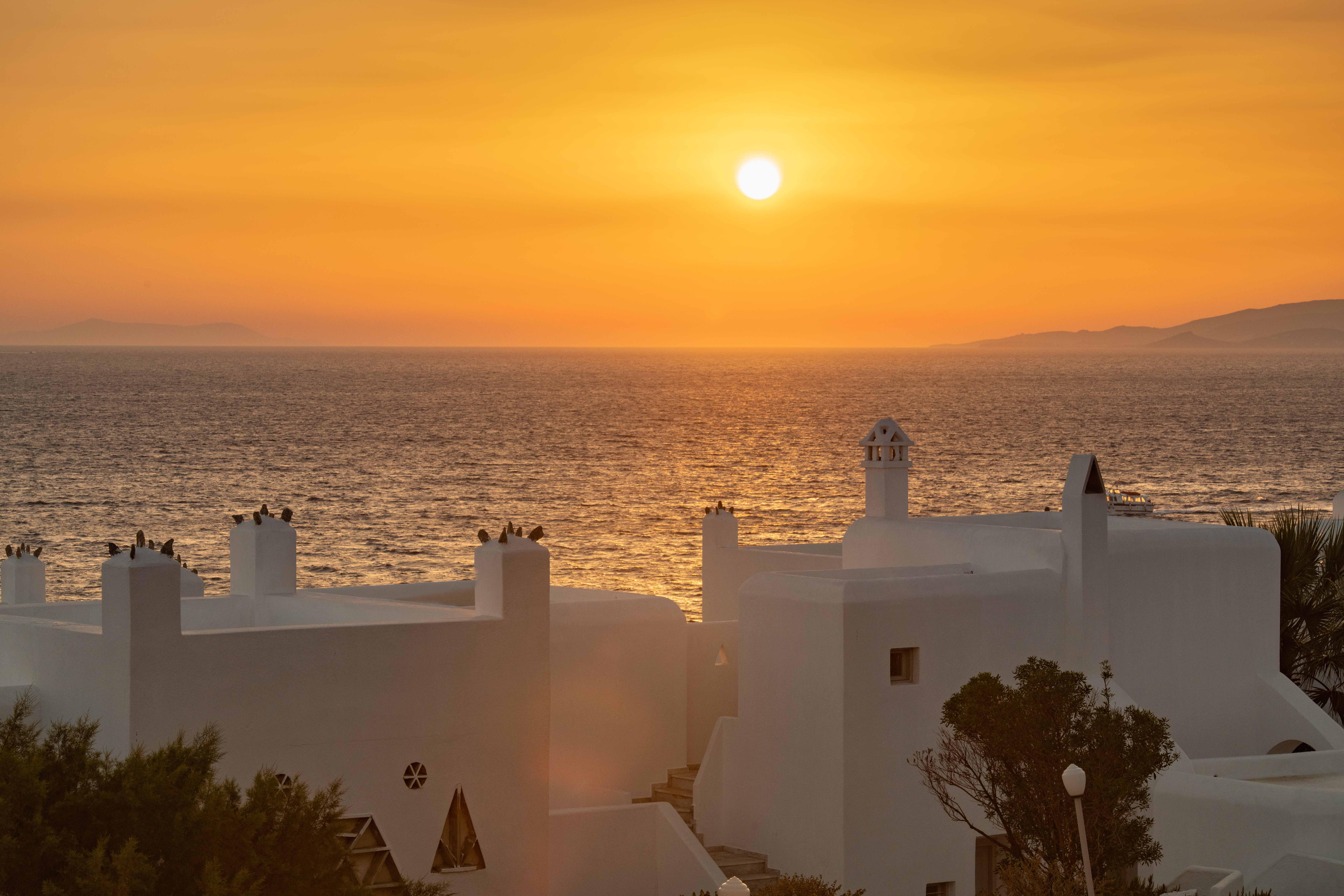 Melangel Vila Mykonos Town Exterior foto